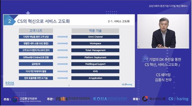 디지털 혁신 웨비나에 몰린 기업들 ＂DX 혁신사례 벤치마킹하려면...＂